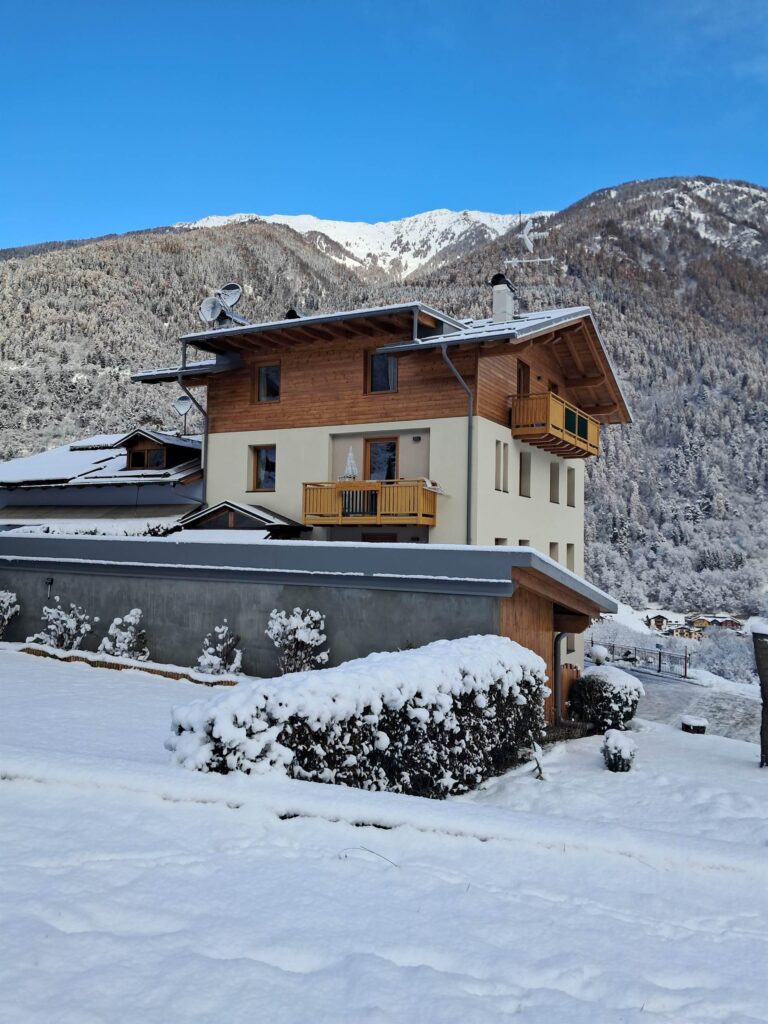 Panoramaaussicht auf das Haus